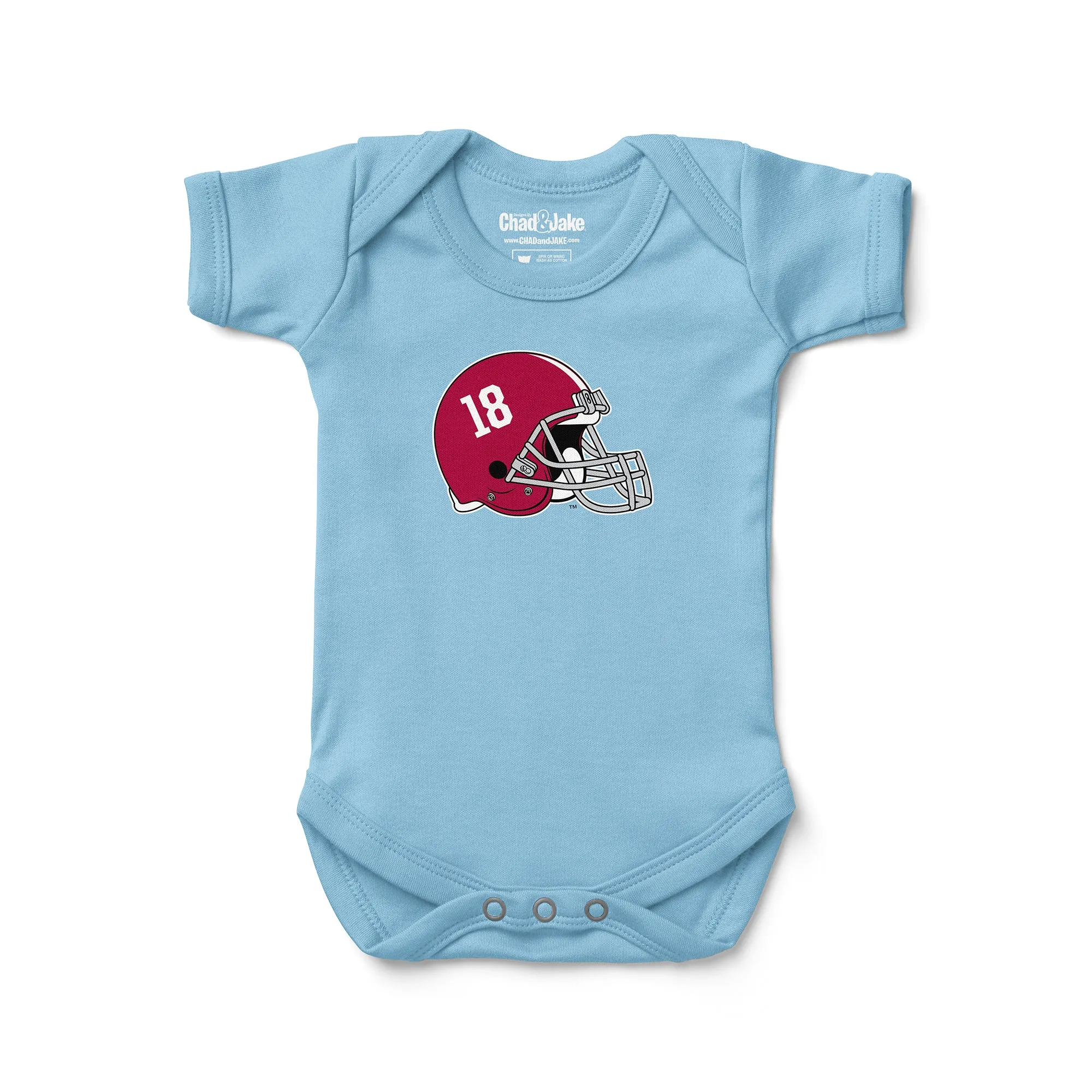 Alabama Crimson Tide Helmet Bodysuit