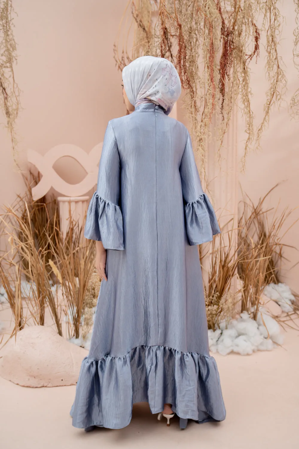 Asteria Dress Cashmere Blue