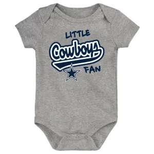 Baby "Little Cowboys Fan" Short Sleeve Bodysuit