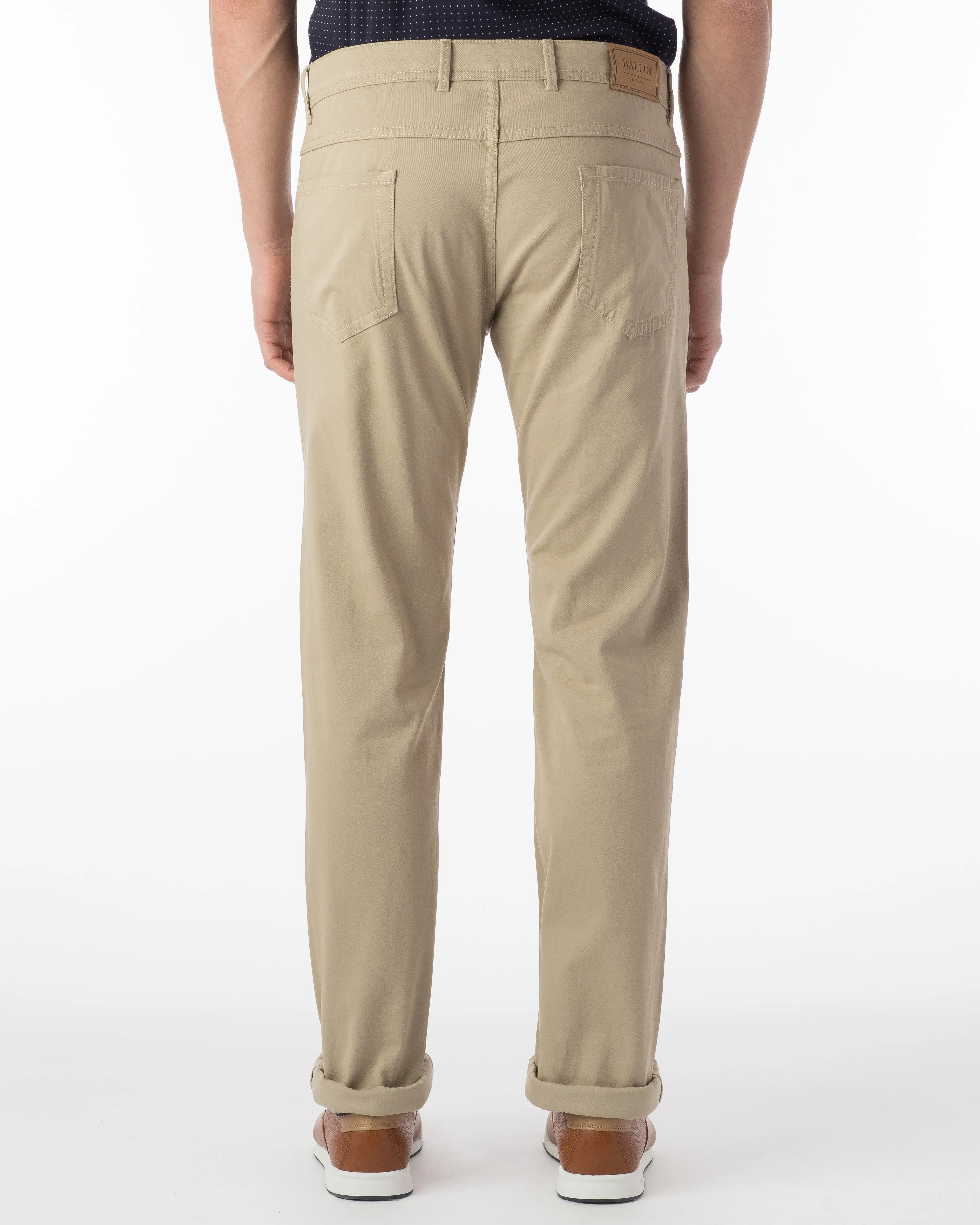 Ballin Pants - Crescent Pima Twill - True Khaki