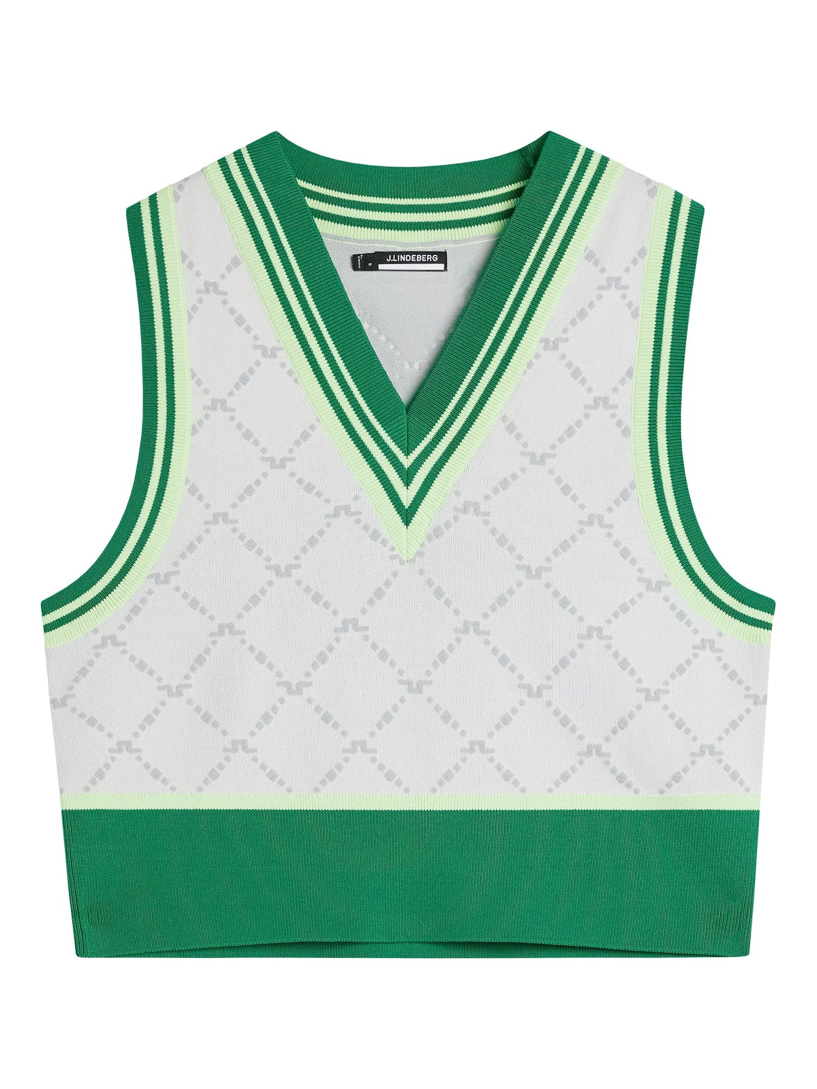 Barbados Knitted Vest / White