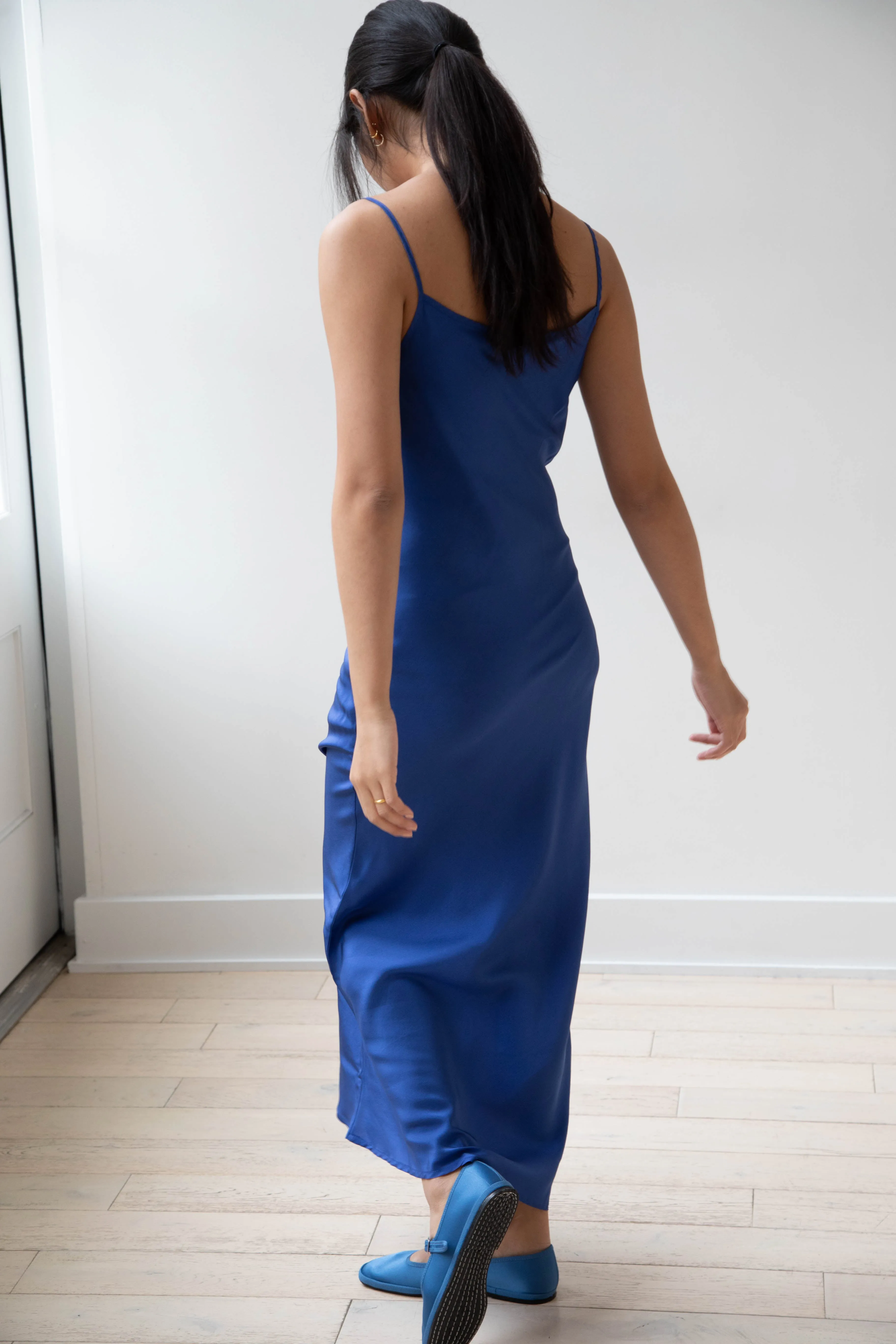 Barena Venezia | Aga Dress in Victoria Blue Silk