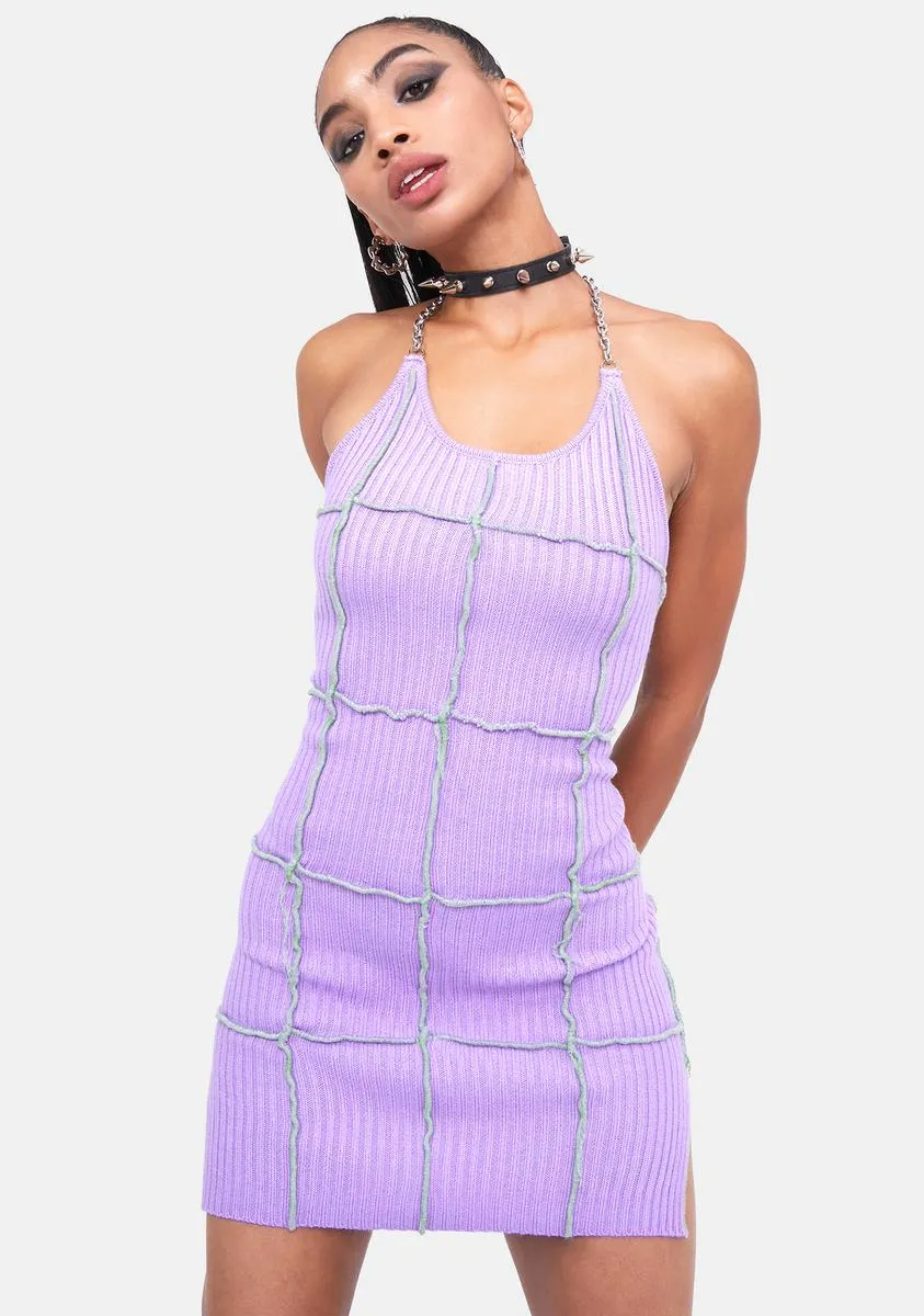 Basker Halter Dress