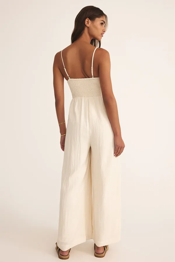 Beachside Jumpsuit | Sea Salt