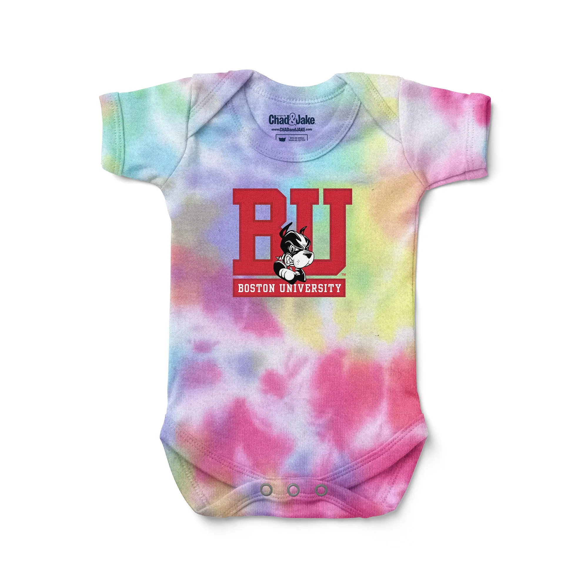 Boston University Terriers Tie Dye Bodysuit