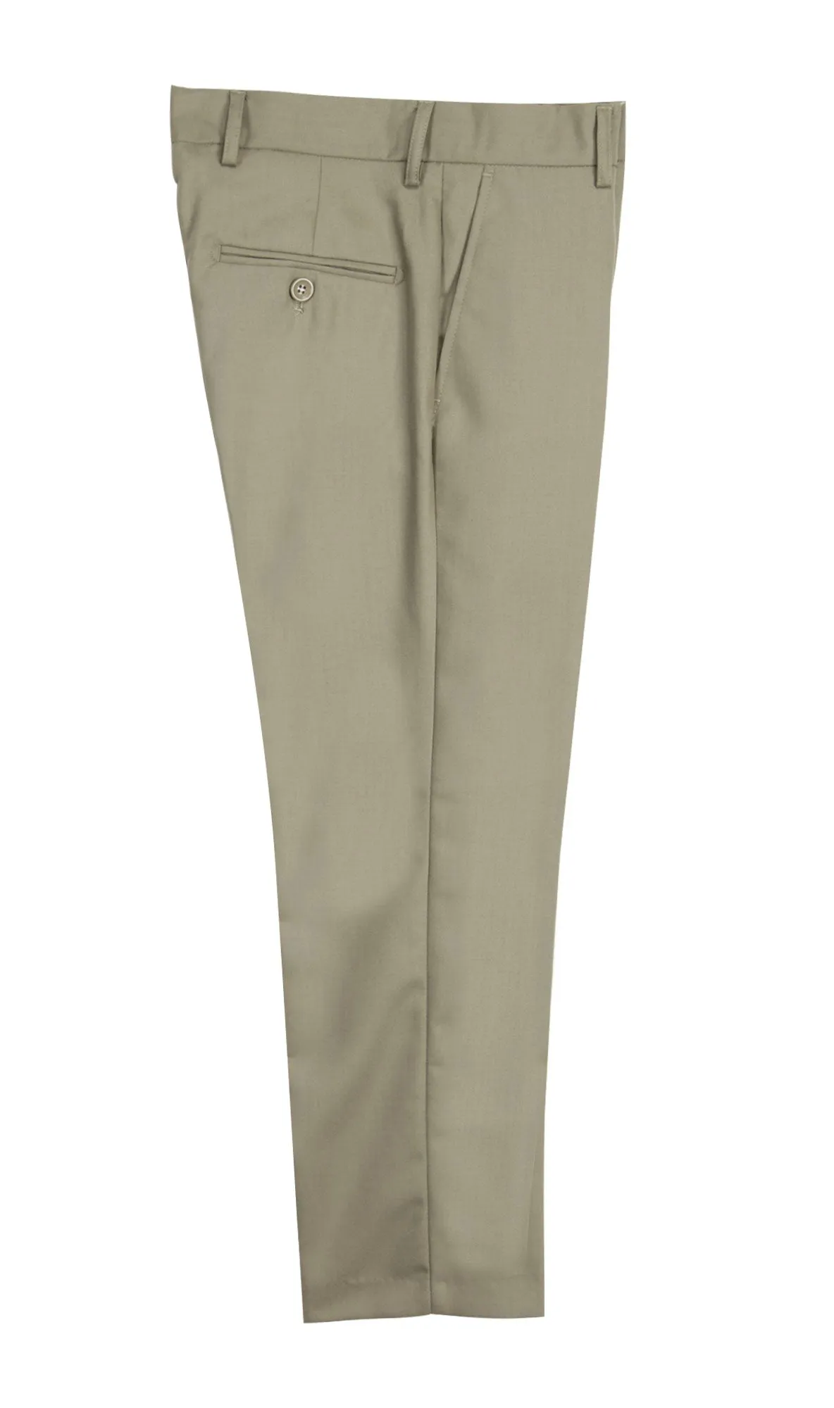 Boys' Tan-C Flat Front Dress Pants