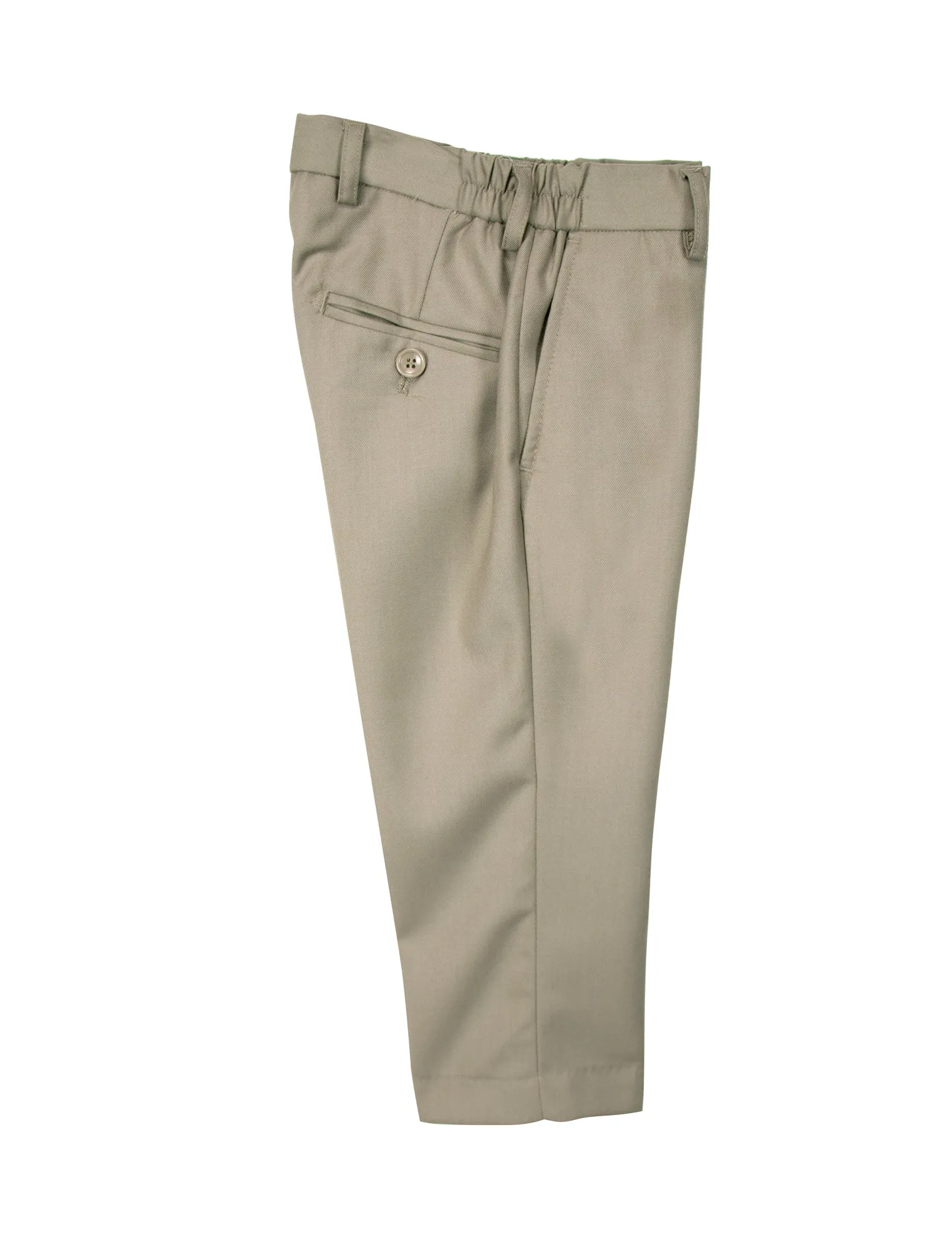 Boys' Tan-C Flat Front Dress Pants