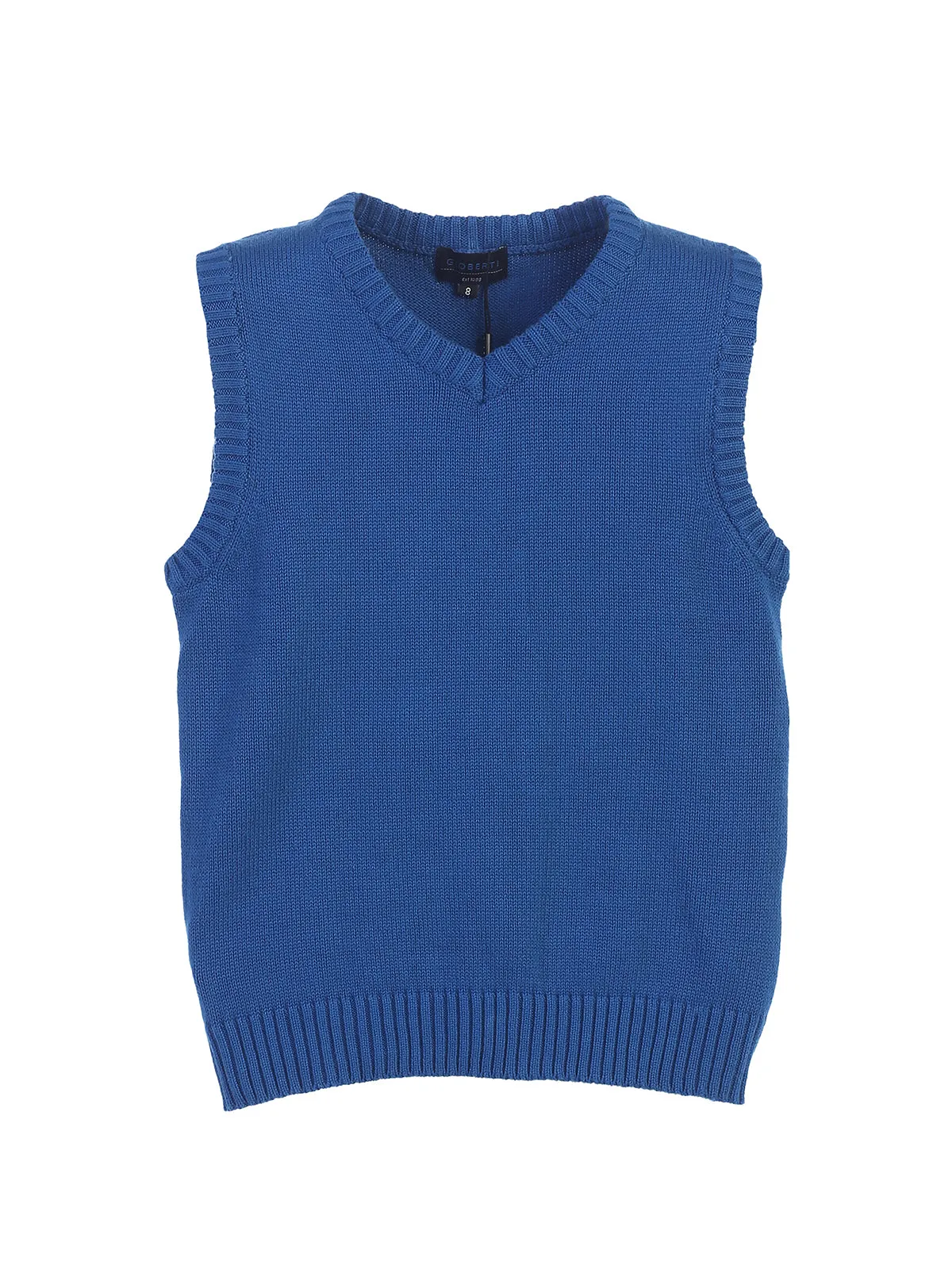 Boy's V-Neck Knitted Vest