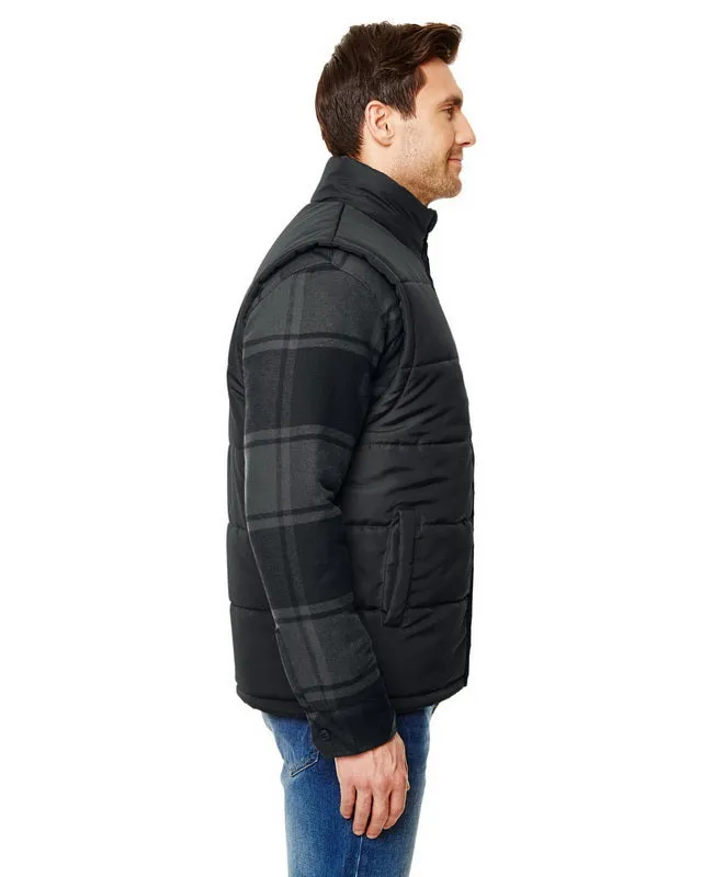 BRAND Puffer Vest - Mens - NEW