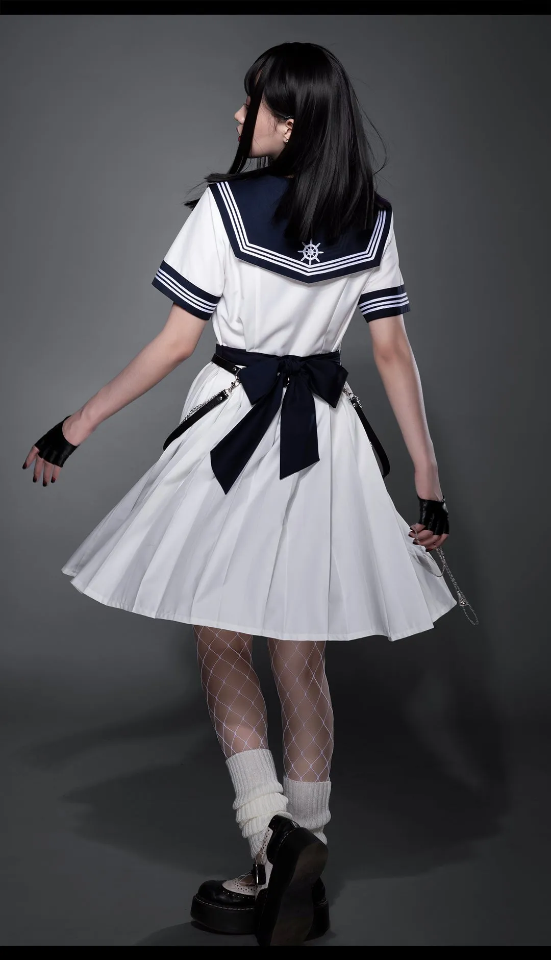 (Buyforme)Youpairui~Amatsukaze~JK Uniform Lolita Sailor Collar OP