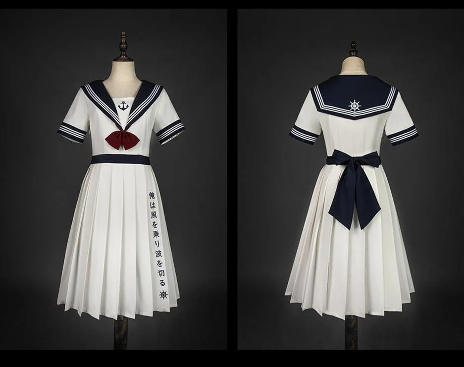 (Buyforme)Youpairui~Amatsukaze~JK Uniform Lolita Sailor Collar OP