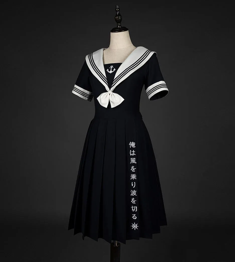 (Buyforme)Youpairui~Amatsukaze~JK Uniform Lolita Sailor Collar OP