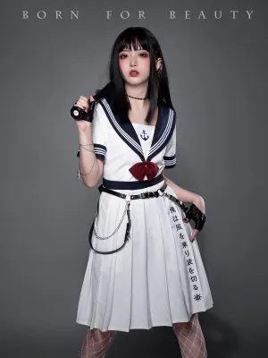 (Buyforme)Youpairui~Amatsukaze~JK Uniform Lolita Sailor Collar OP