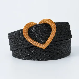 Casual Daily Solid Patchwork Belts