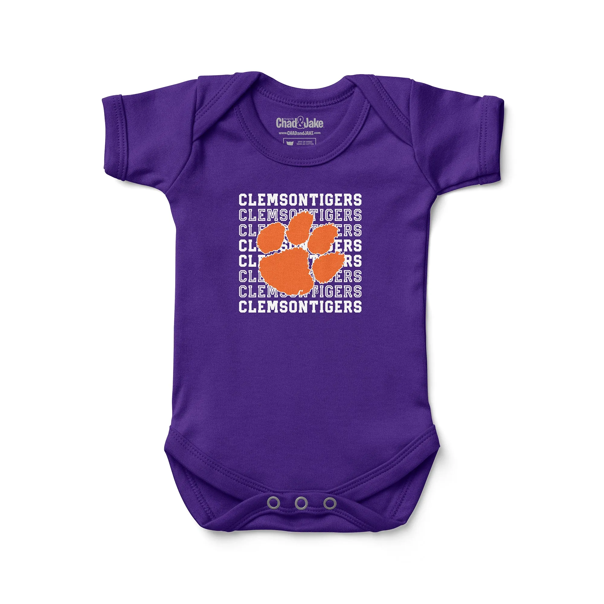 Clemson Tigers Retro Bodysuit