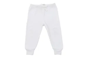 cozy pants in white