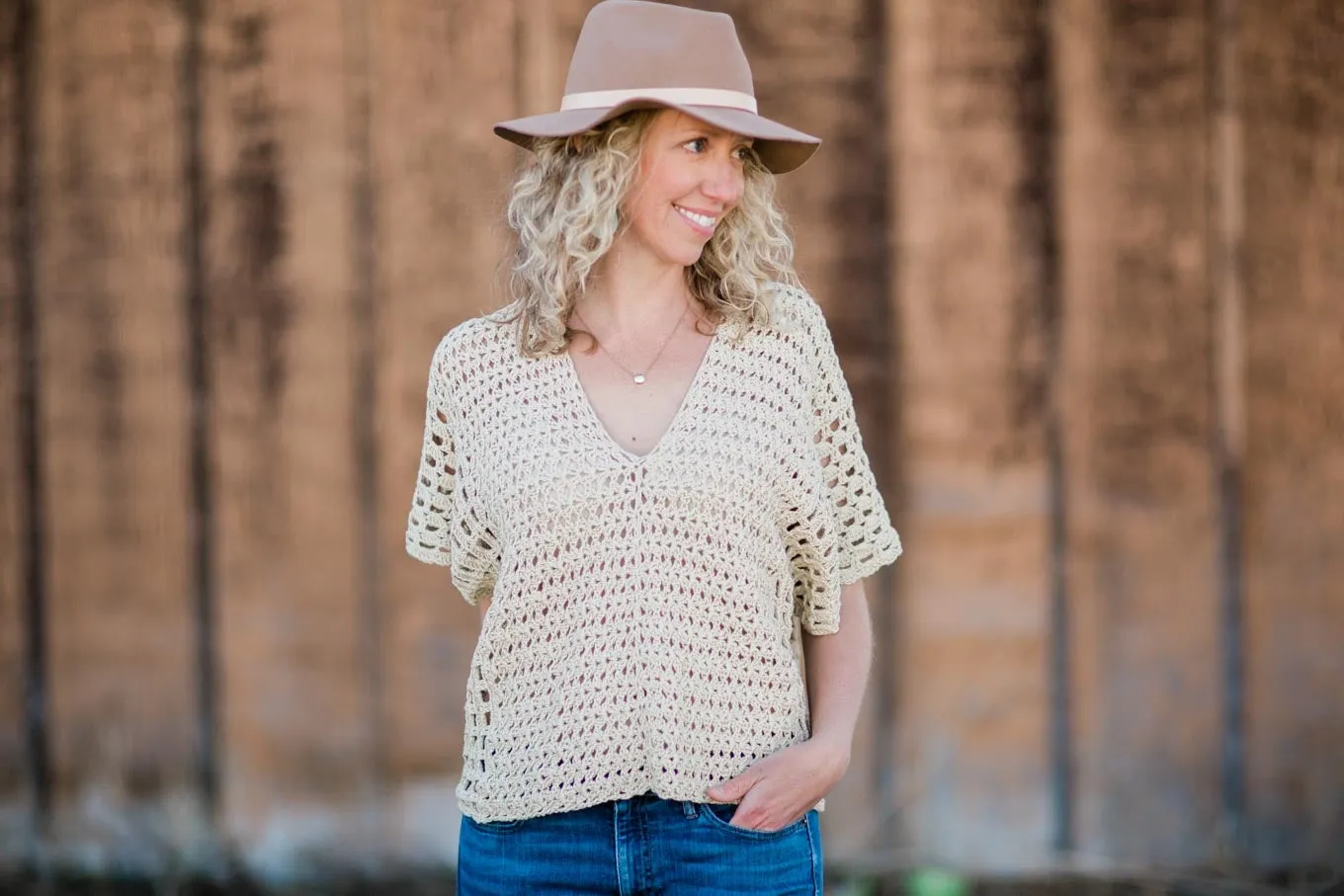 Crochet Kit - Saratoga Poncho Top