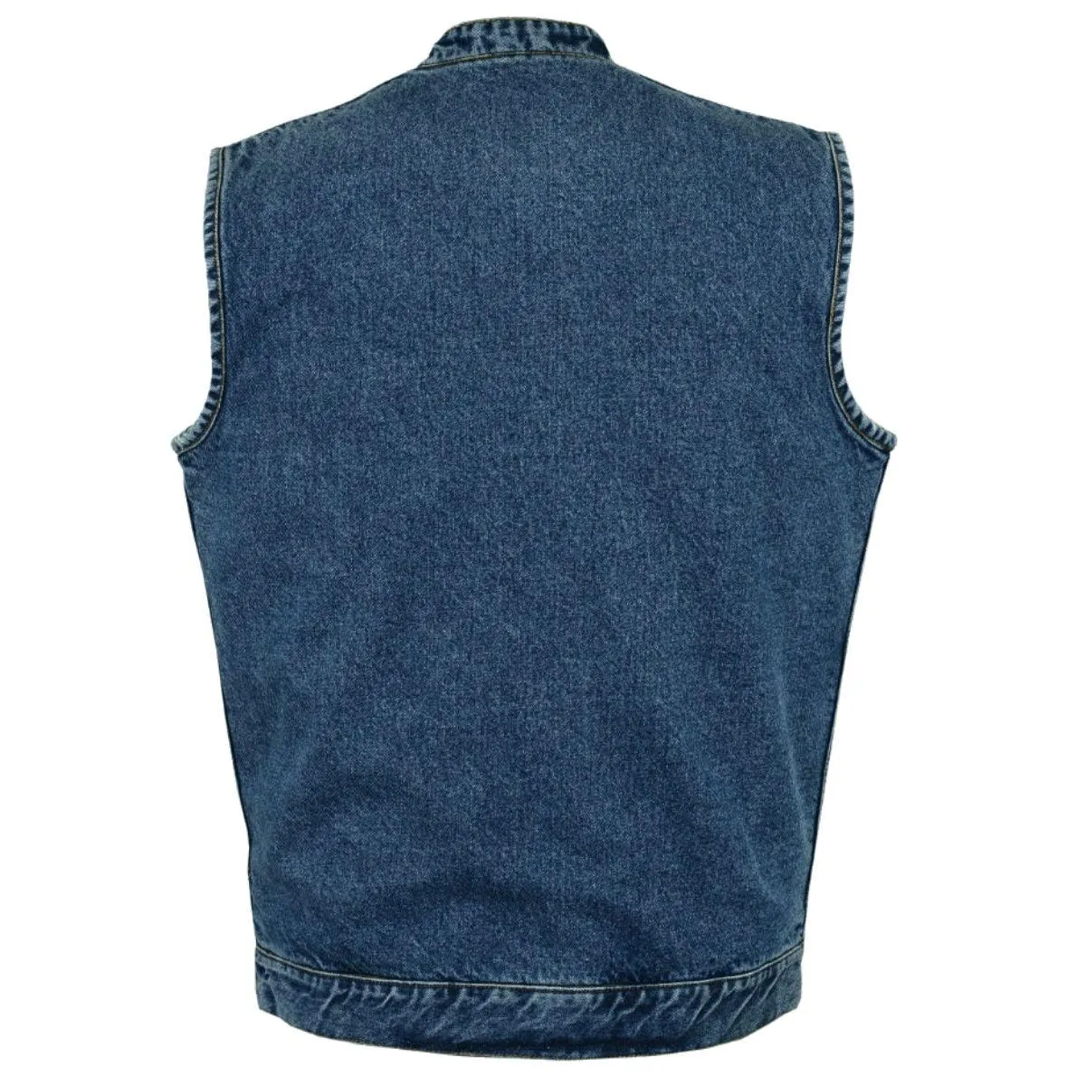 Daniel Smart Denim Scoop Collar Vest