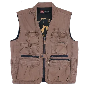 Delta Vest in Tobacco