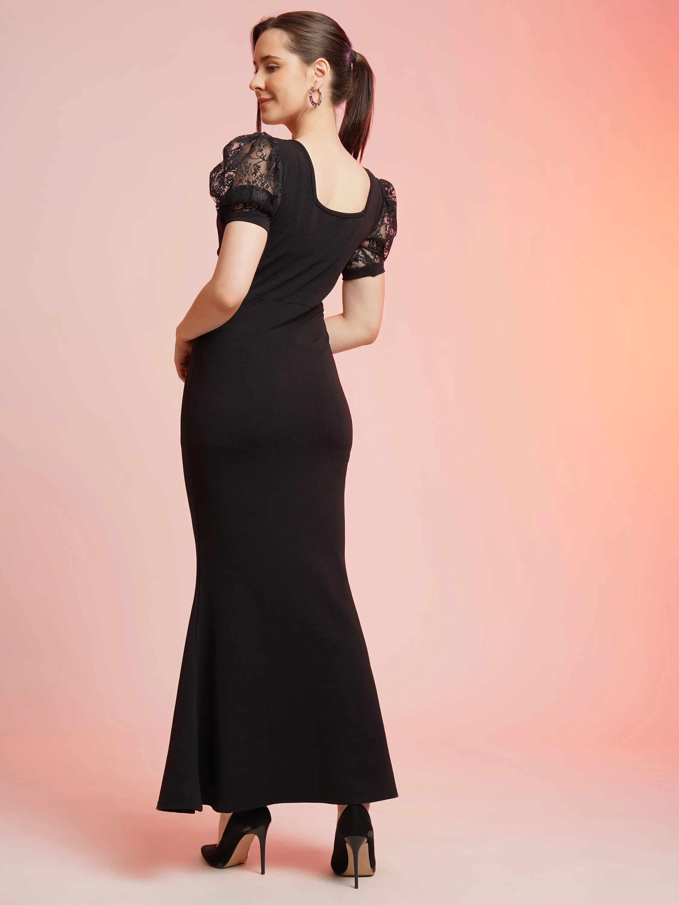 Eclipse Elegance Bodycon Dress