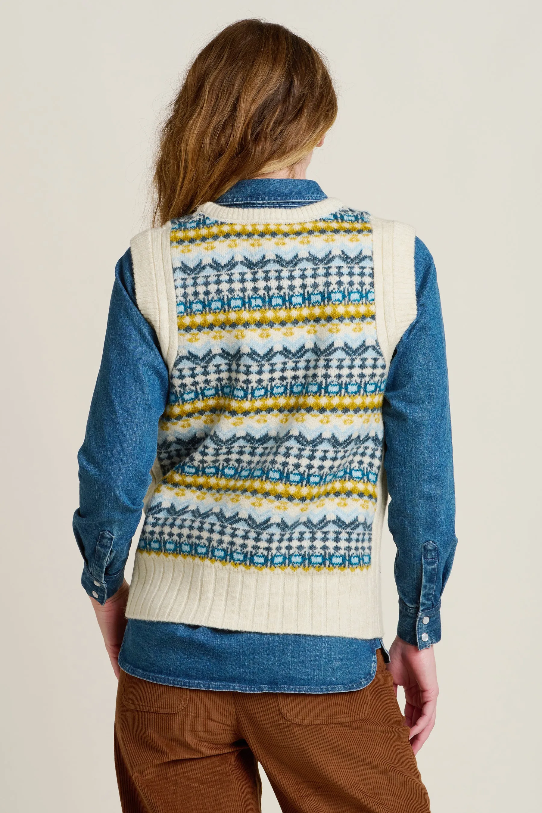 Fairisle Knitted Vest