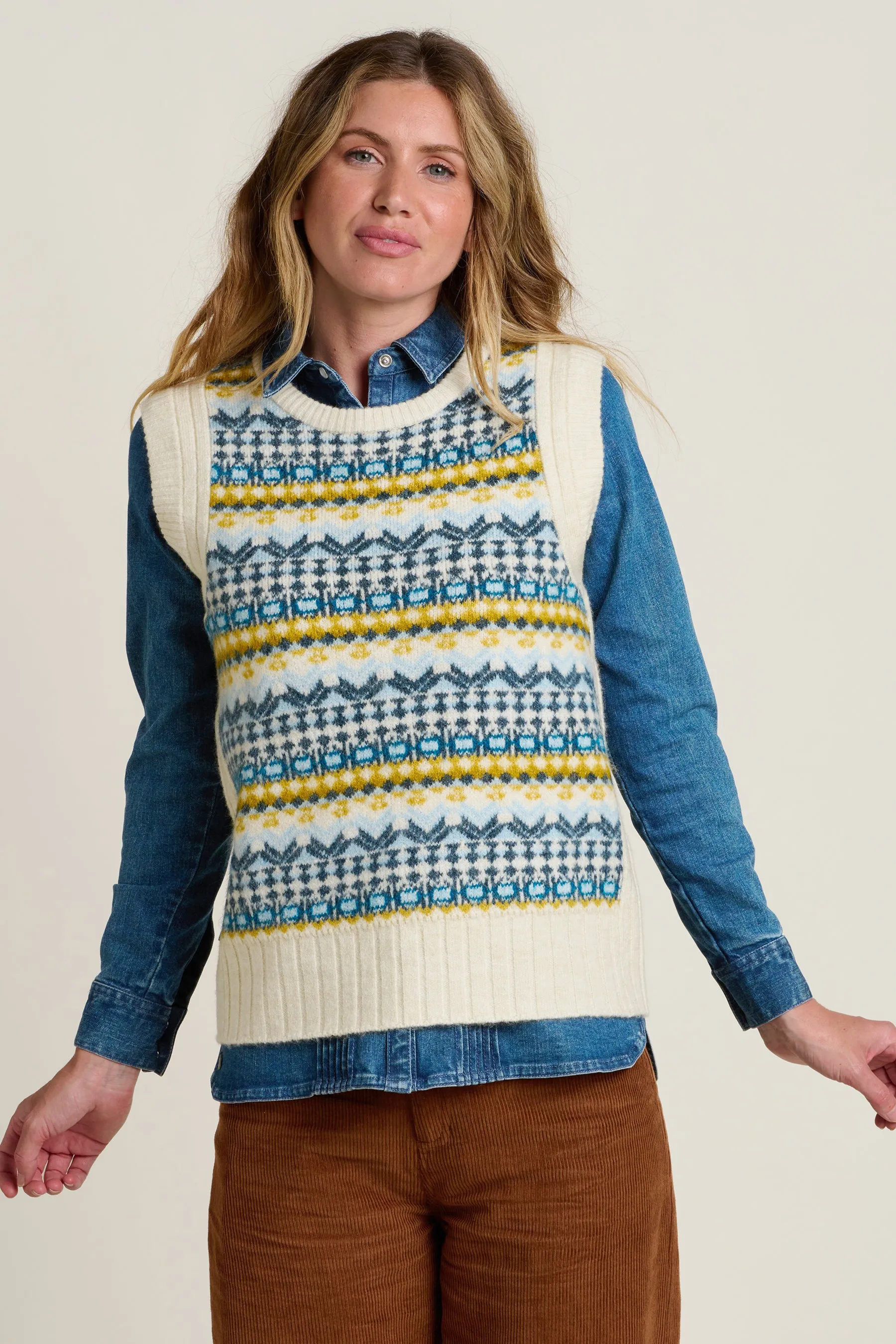 Fairisle Knitted Vest