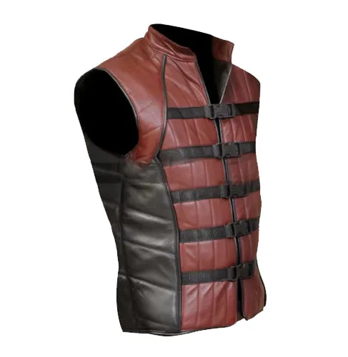 Farscape John Crichton Brown Premium Leather Vest