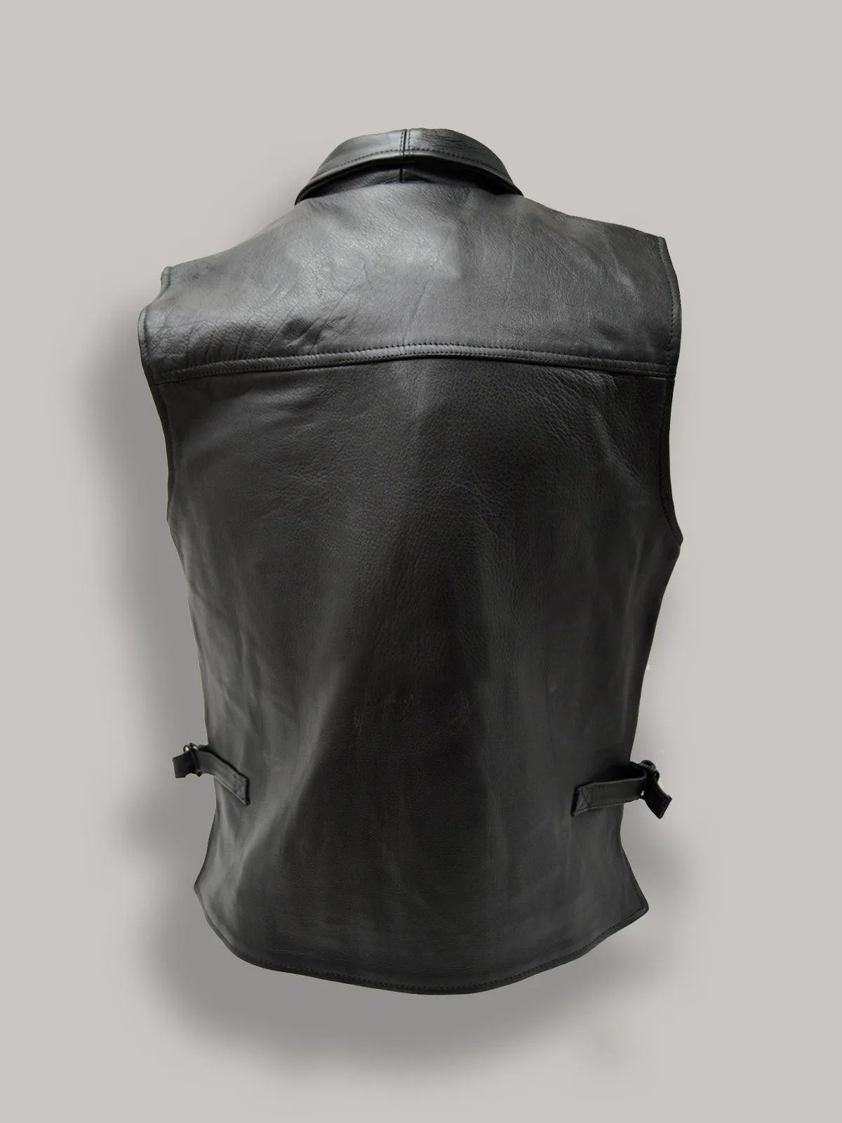 Fight Club Leather Vest for Men