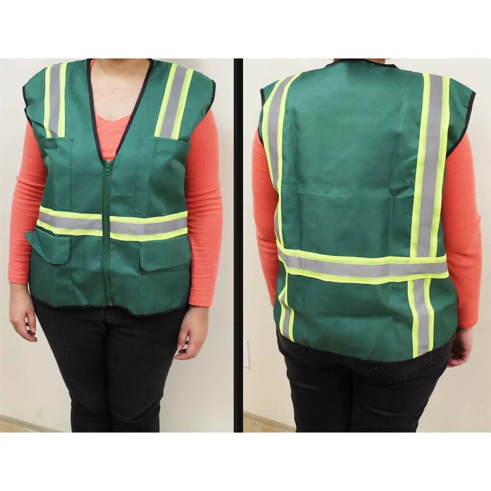 Forest Green Safety Vest, XXXL  - SF-13880