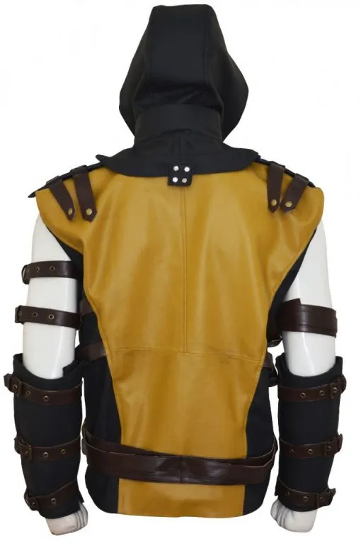 Hanzo Hasashi Hooded Leather Vest