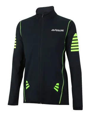 Herren Thermo Radtrikot Pro Schwarz-Neon