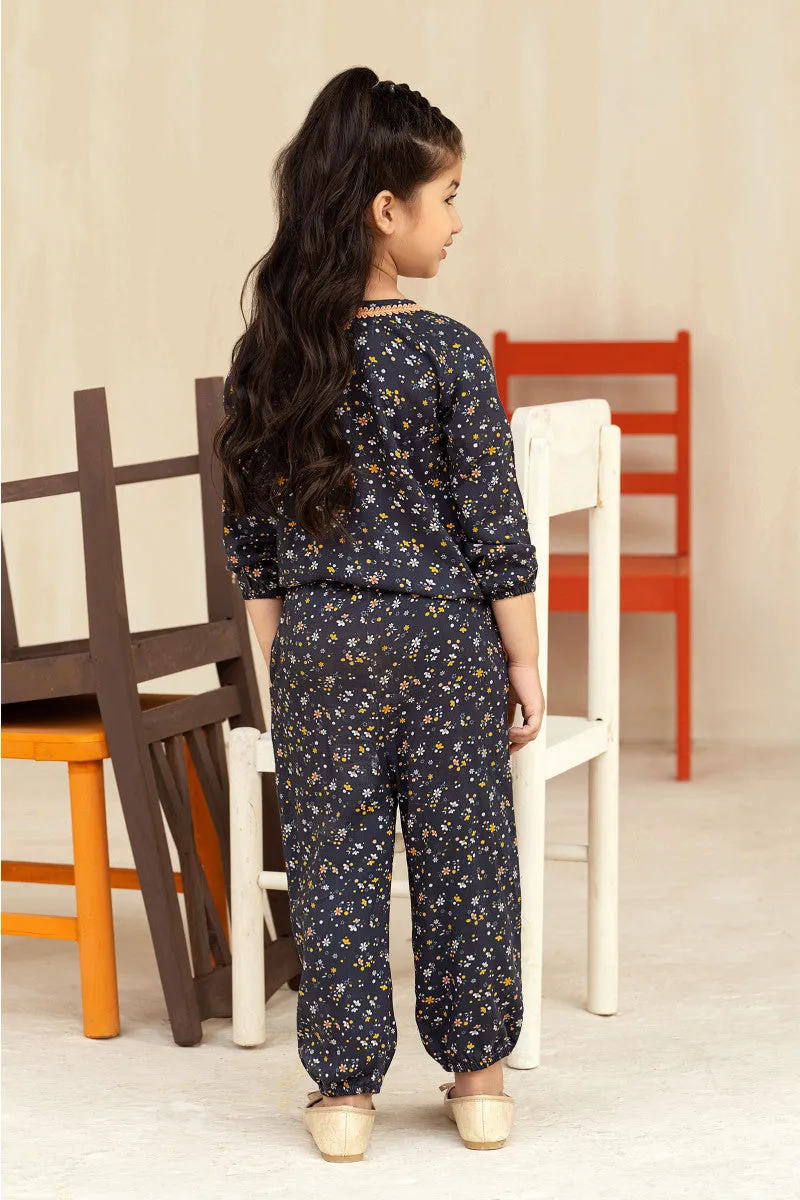 Jumpsuit Navy Blue MBK-W22-17