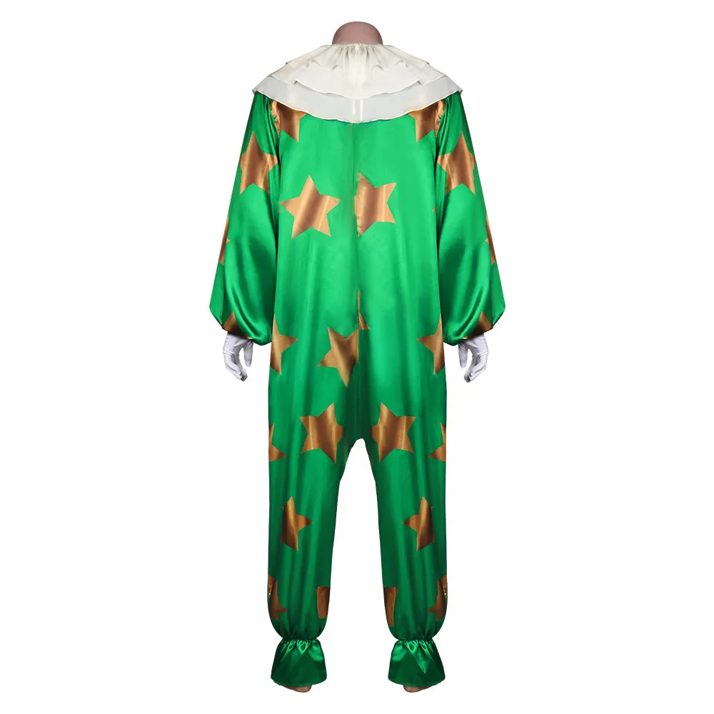 Killer Klowns From Outer Space -Spikey Cosplay Costume Jumpsuit Outfits Halloween Carnival Suit