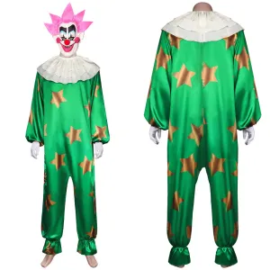 Killer Klowns From Outer Space -Spikey Cosplay Costume Jumpsuit Outfits Halloween Carnival Suit