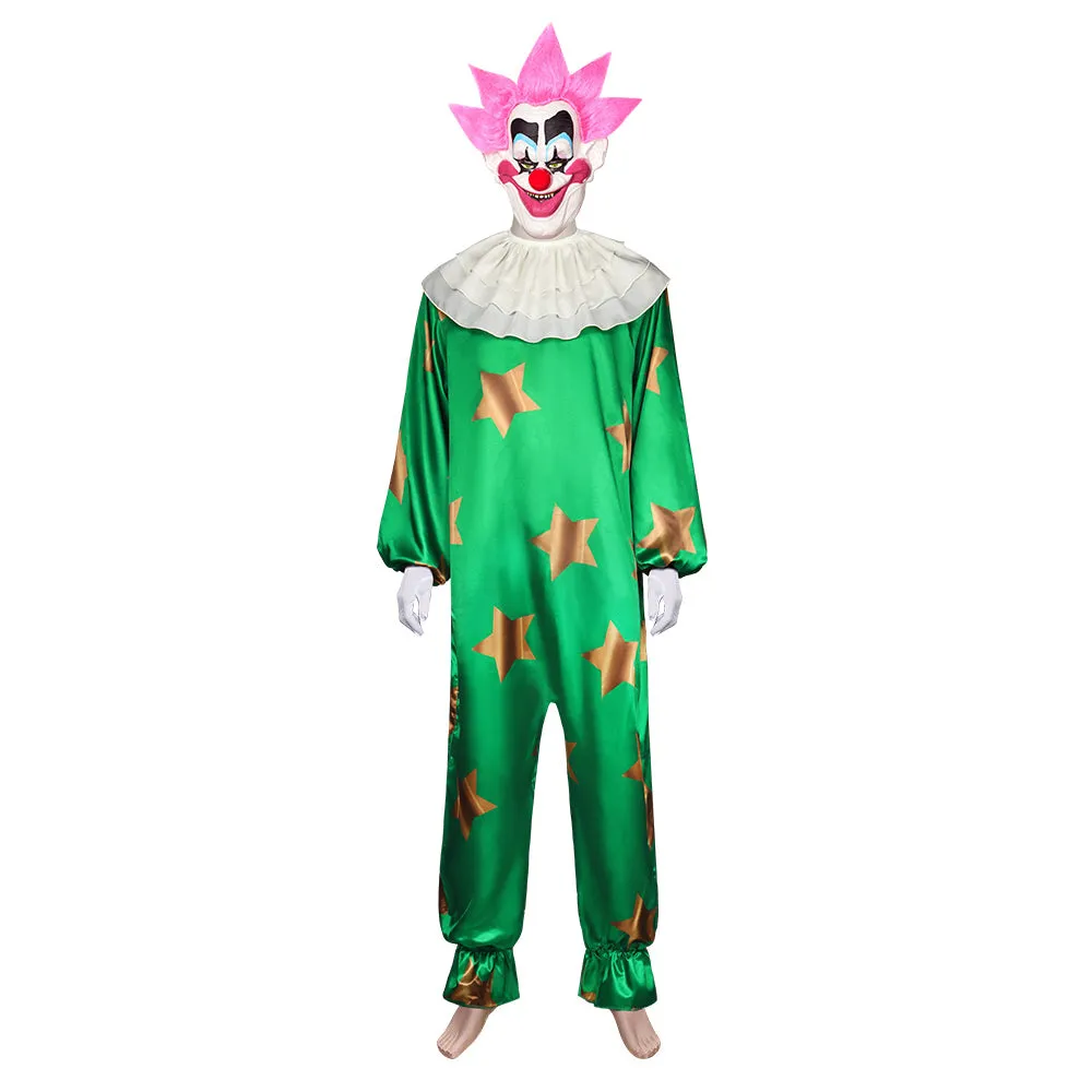 Killer Klowns From Outer Space -Spikey Cosplay Costume Jumpsuit Outfits Halloween Carnival Suit