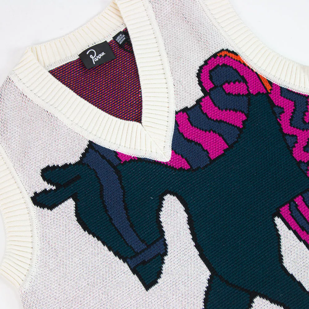 Knitted Horse Knitted Spencer (Off White)