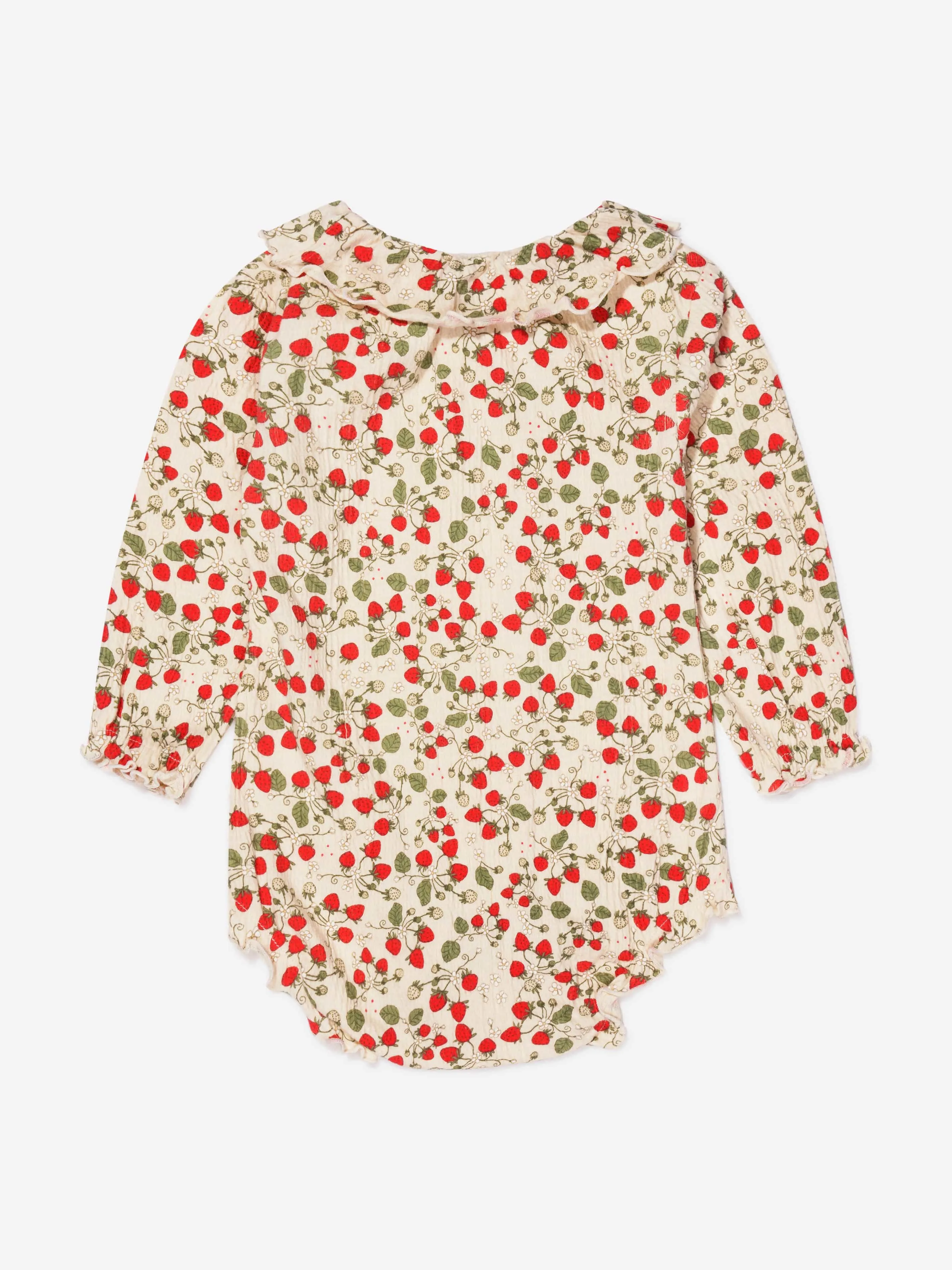 Konges Sløjd Baby Girls Organic Cotton Bodysuit