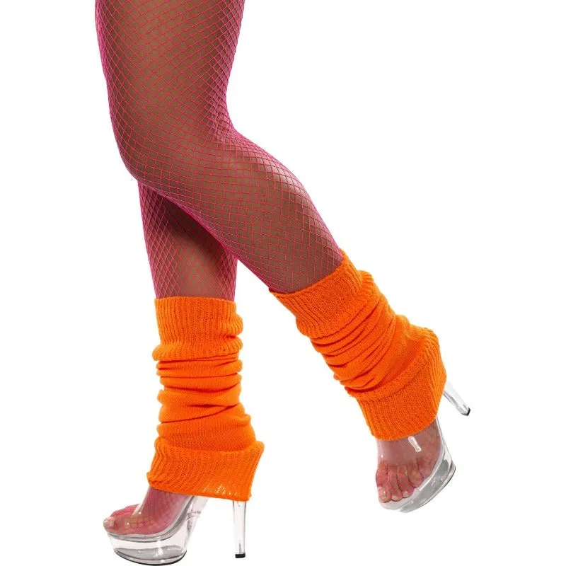 Legwarmers - Fluro Orange