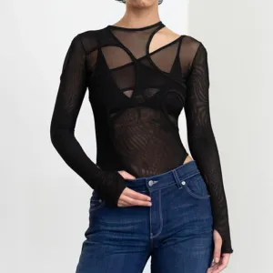 Long Sleeve Layered Bodysuit