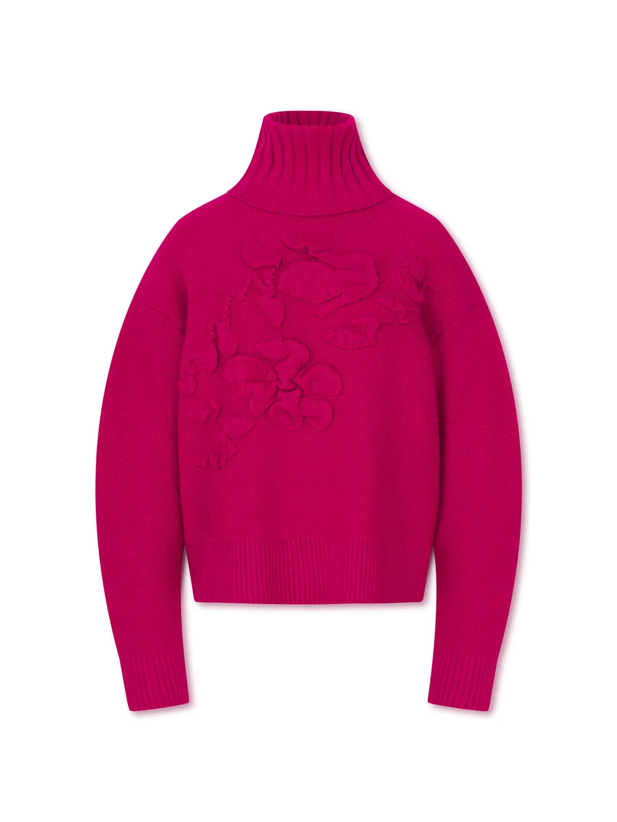 MÍA knit sweater - fuchsia