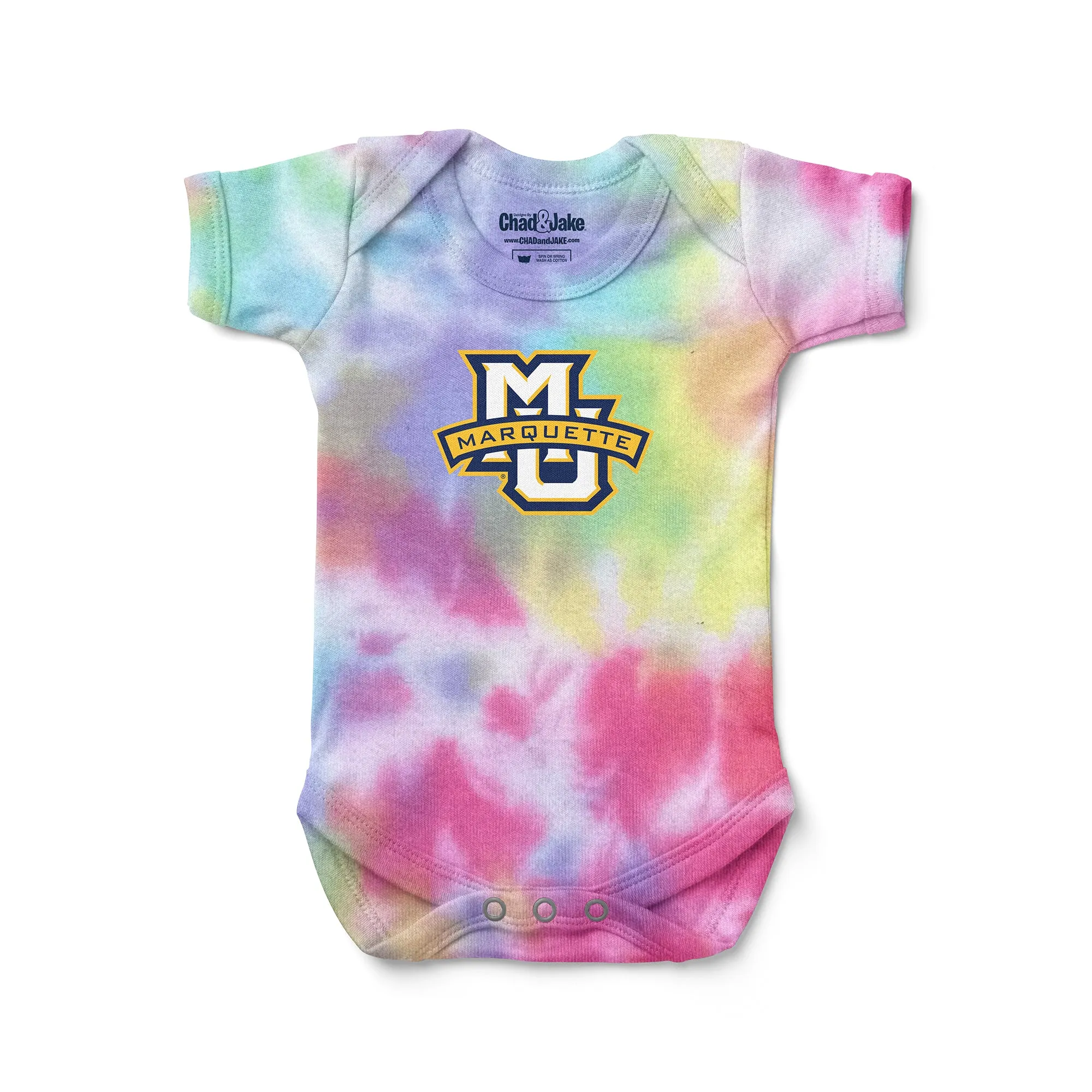 Marquette Golden Eagles Tie Dye Bodysuit