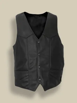 Men's Premium Leather Vest