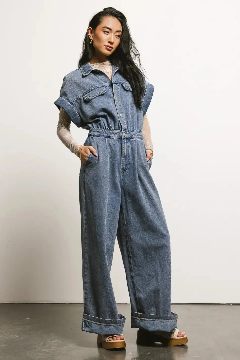 Milani Denim Jumpsuit - FINAL SALE