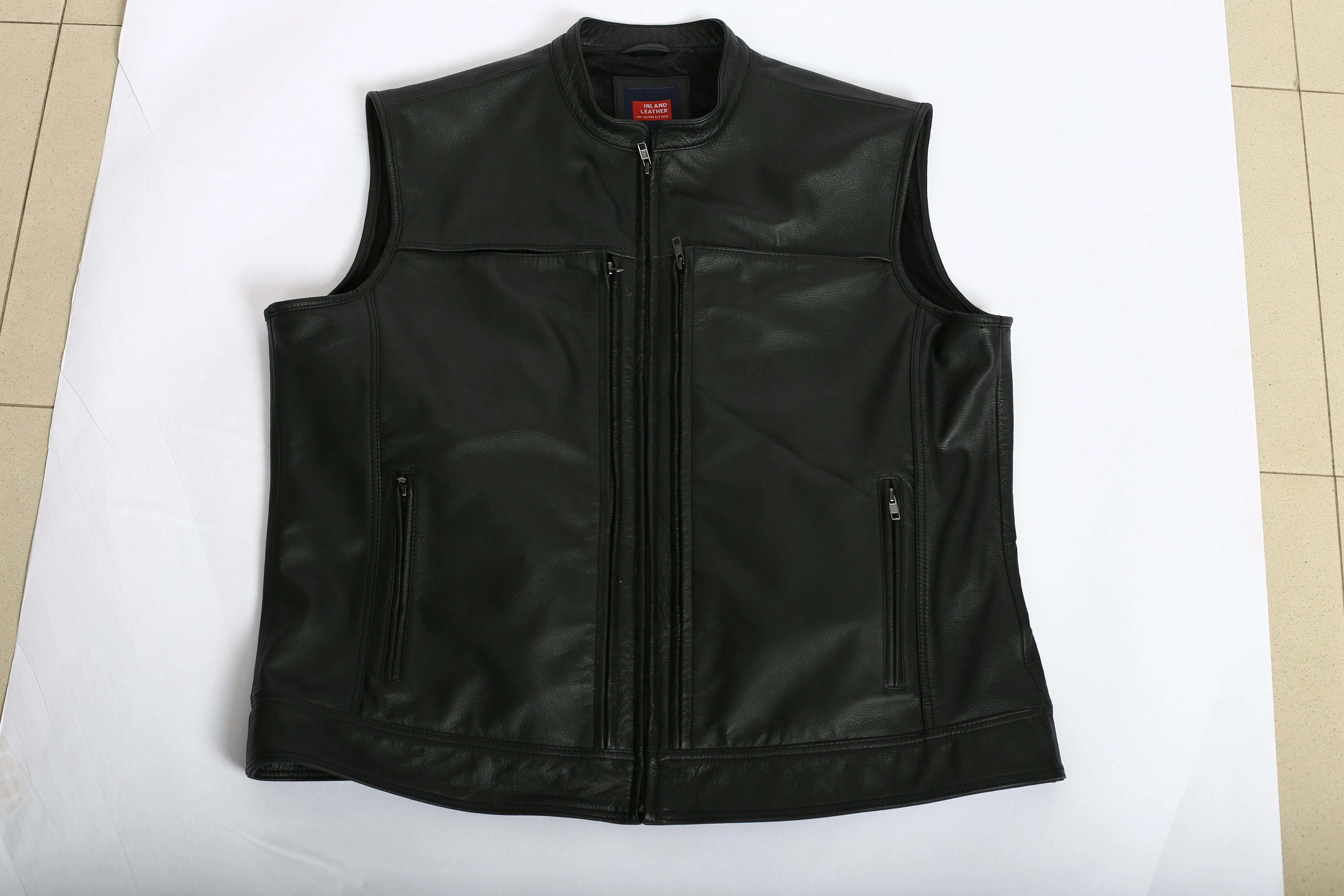 MKL - Quito Men's Motorcycle Leather Vest