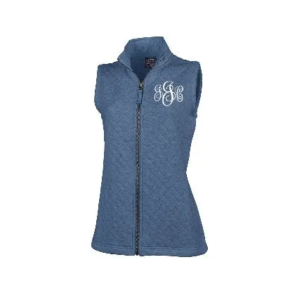 Monogrammed Quilted Vest