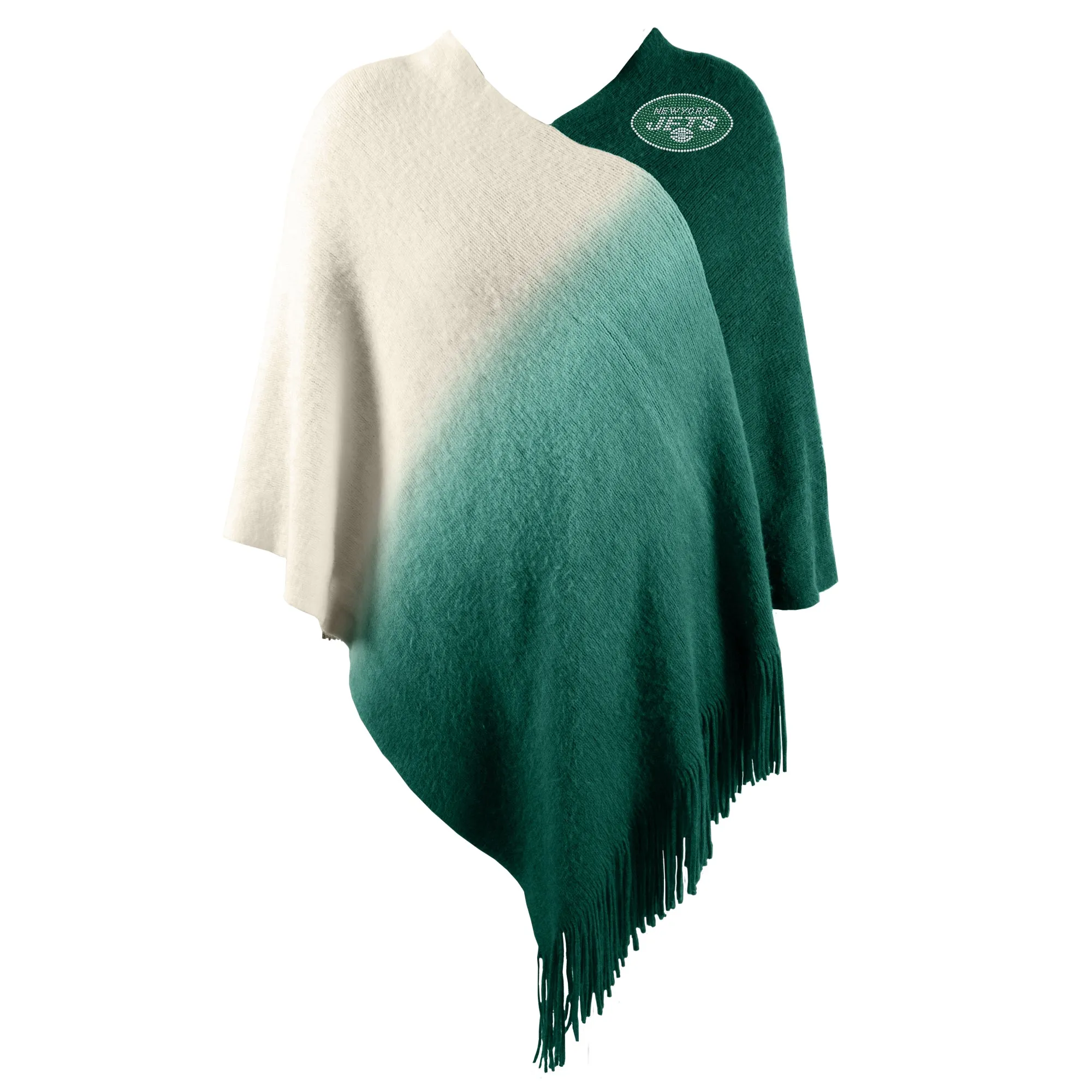 New York Jets Dip Dye Poncho