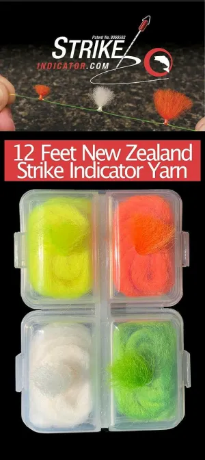 New Zeland Strike Indicator Four Color Yarn Dispenser