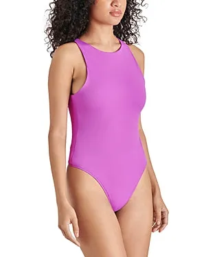 Nico Bodysuit in Magenta Purple