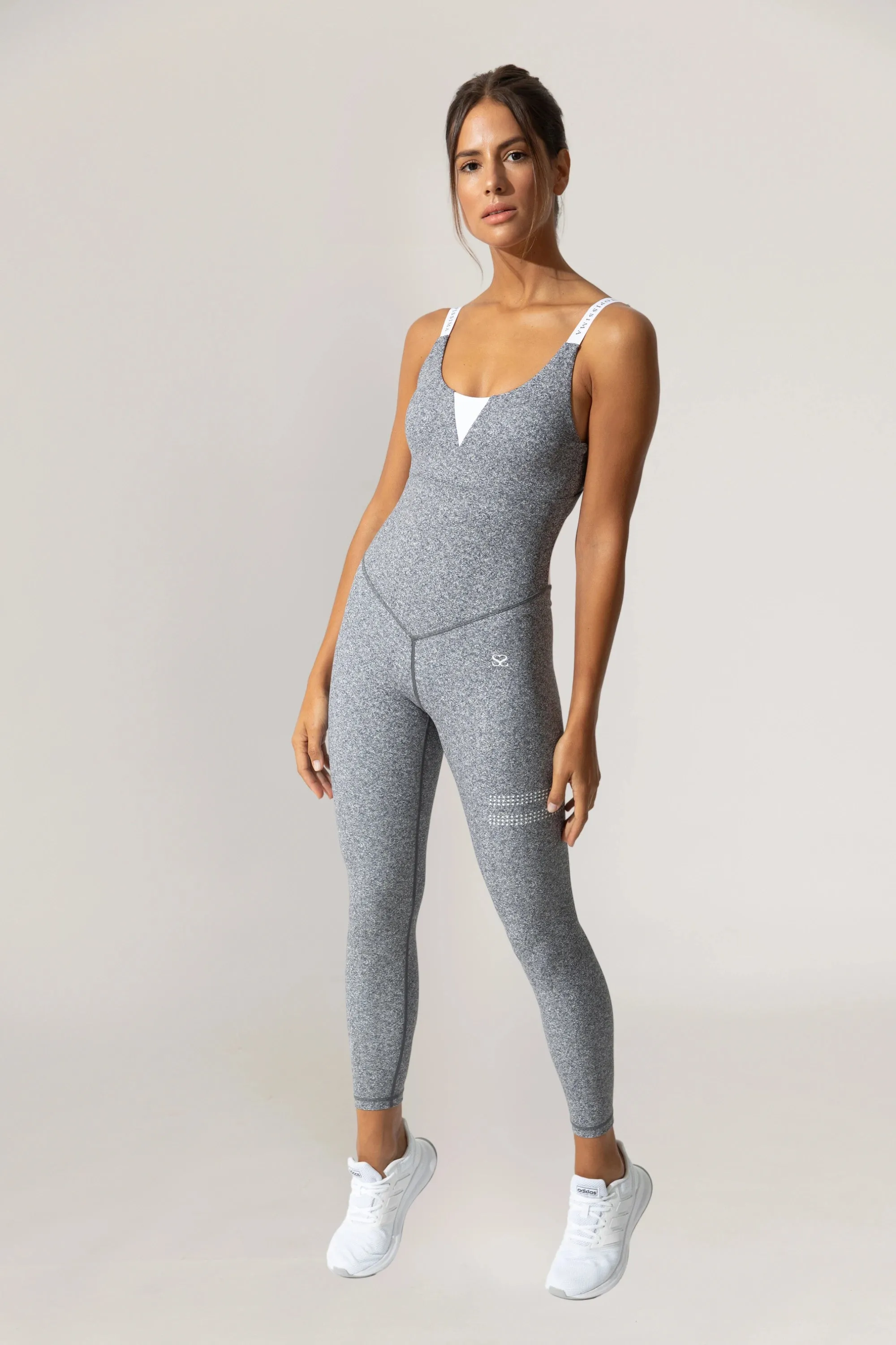 Olivia Zen Gray Jumpsuit