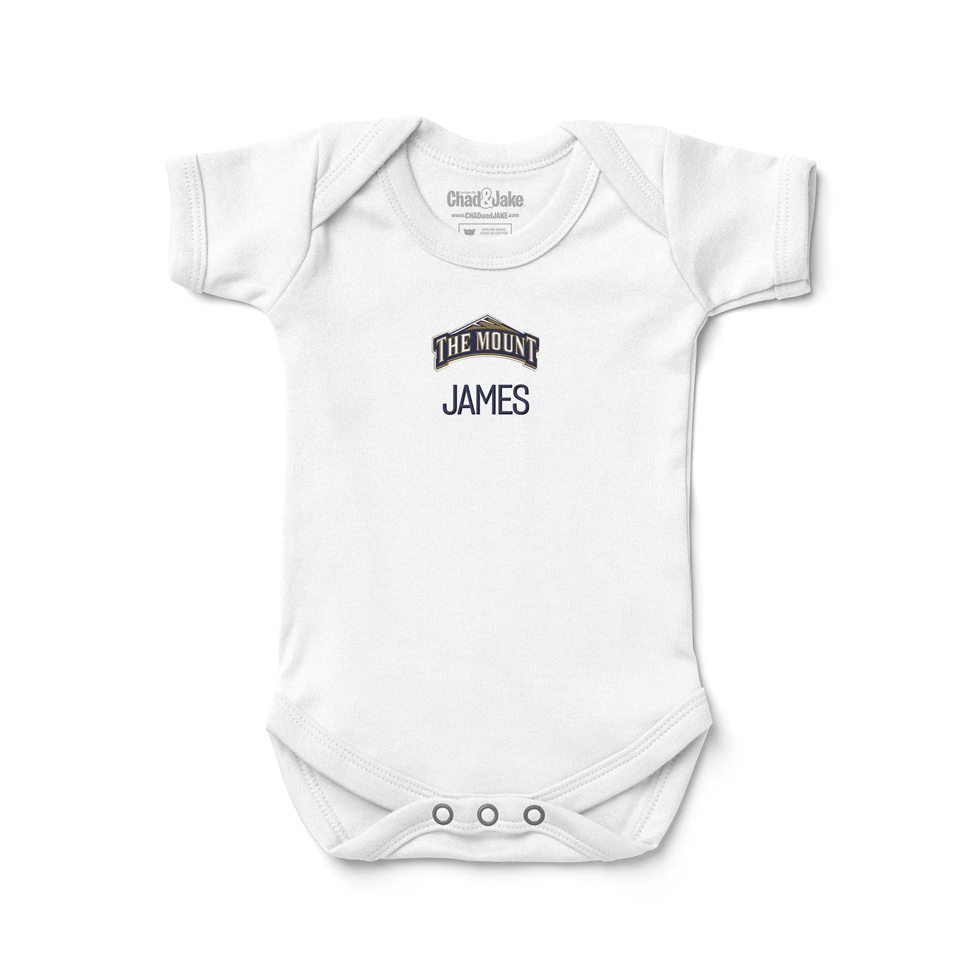 Personalized Mount St. Mary's Mountaineers Bodysuit